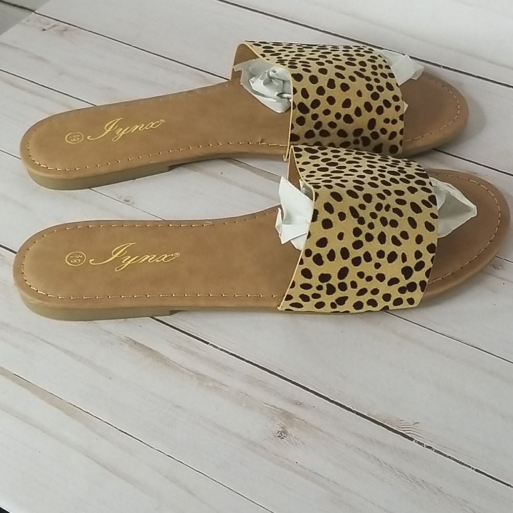 Sale! Lola Cheetah Print Slide - Picture 6 of 6